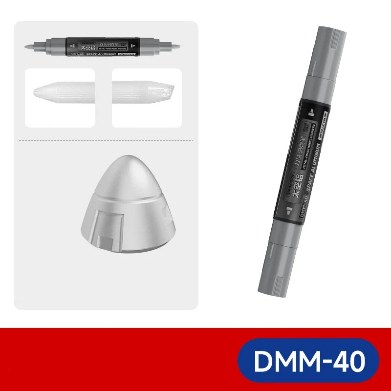 Stedi Dual-Tip Metallic Model Markers, Water-Based, 3-Pack